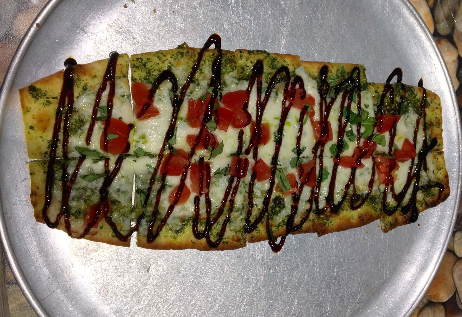 Flat Bread Pizza | Iron Mountain Hot Springs